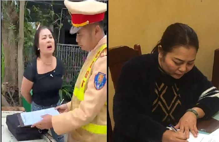 Đòi hôn cảnh sát giao thông, một phụ nữ ở Thanh Hóa bị phạt 20 tháng tù